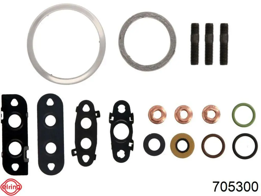 Uszczelka turbiny, zestaw montażowy Elring 705300 cena, od 48,91 USD