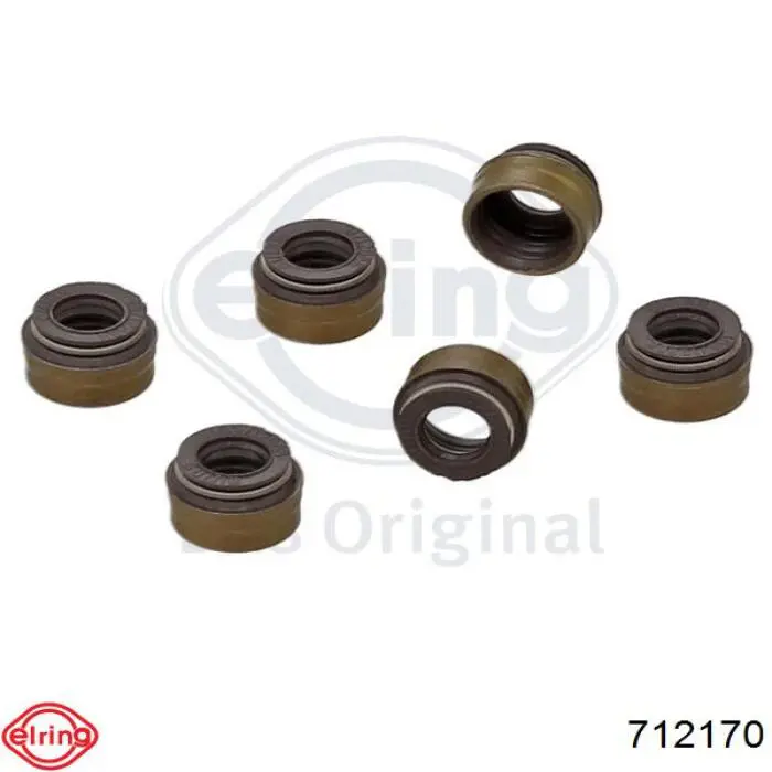 Uszczelniacz zaworu dolotowego/wylotowego, zestaw na silnik Elring 712170 cena, od 7,10 USD