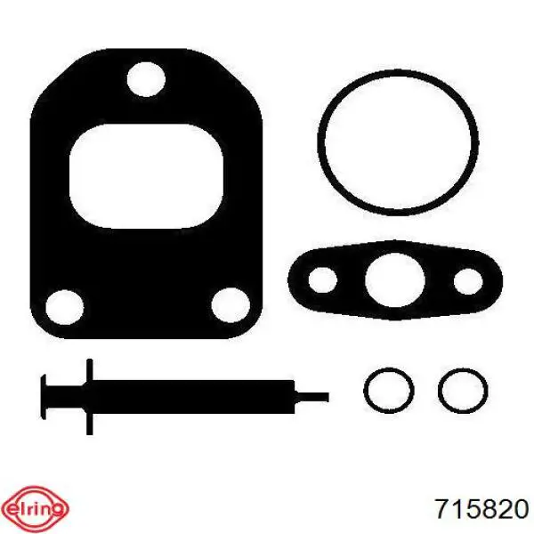 Uszczelka turbiny, zestaw montażowy Elring 715820 cena, od 9,58 USD