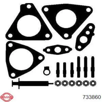 Uszczelka turbiny, zestaw montażowy FA1 KT750070 cena, od 37,74 USD