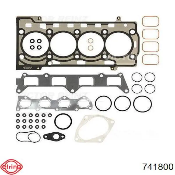 Zestaw uszczelek silnika górny Elring 741800 cena, od 60,66 USD
