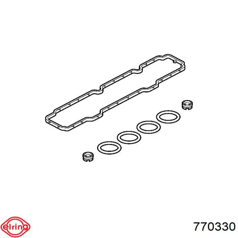 770.330 Elring uszczelka kolektora ssącego