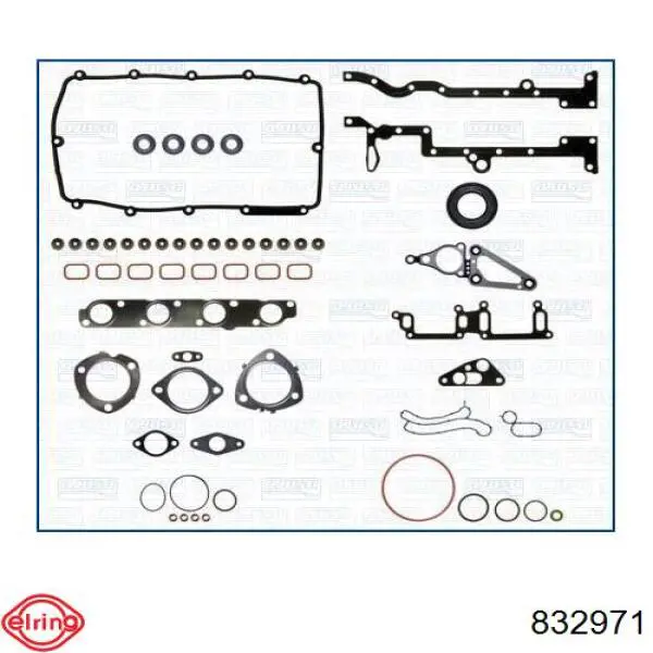 Uszczelka głowicy cylindrów Elring 832971 cena, od 66,16 USD