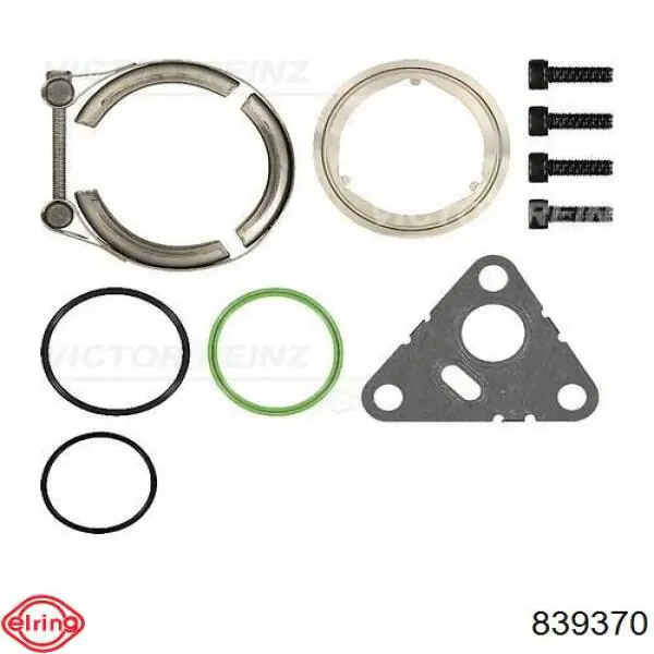 Uszczelka (podkładka) rurki intercoolera Elring 839370 cena, od 9,16 USD