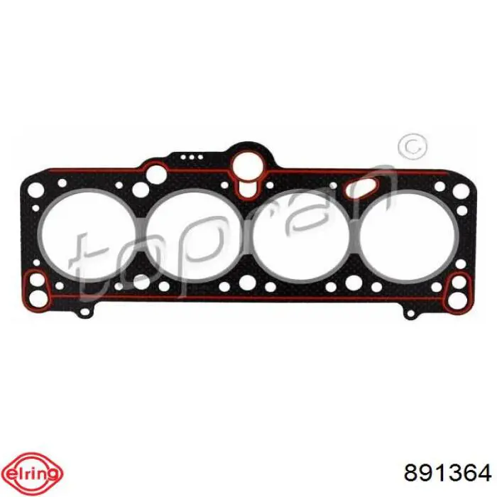Uszczelka głowicy cylindrów Elring 891364 cena, od 21,58 USD