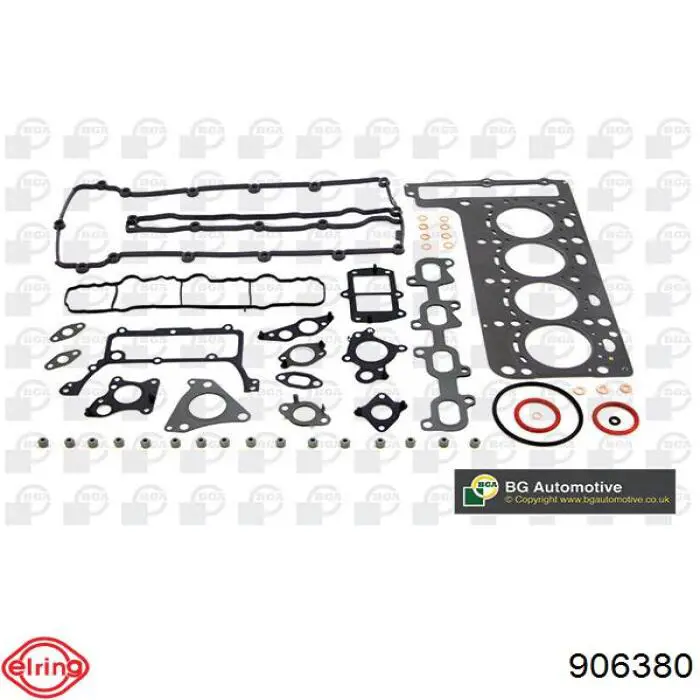 Zestaw uszczelek silnika górny Elring 906380 cena, od 110,96 USD