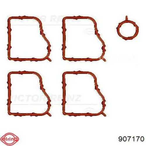 Uszczelka pokrywy zaworowej silnika, zestaw Ford 2524815 cena, od 18,48 USD