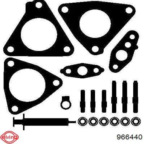 Uszczelka turbiny, zestaw montażowy Elring 966440 cena, od 44,71 USD