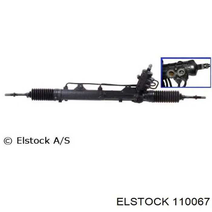 722899 Maxgear Listwa kierownicza (maglownica)