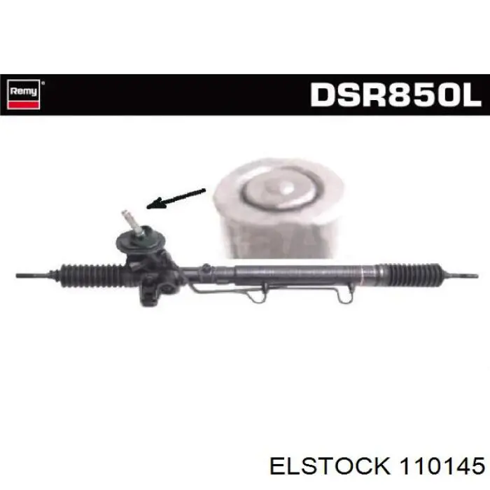 Do koszyka 7M1422055L VAG Listwa kierownicza (maglownica)