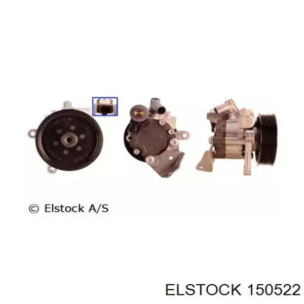 Do koszyka 1637830280 Peugeot/Citroen Pompa wspomagania hydraulicznego kierownicy