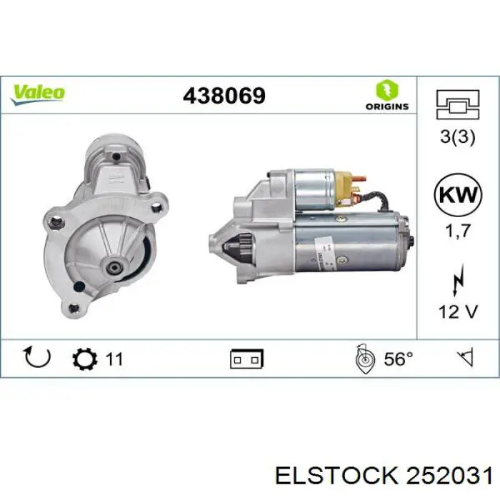 Do koszyka 980505868001 Peugeot/Citroen Rozrusznik