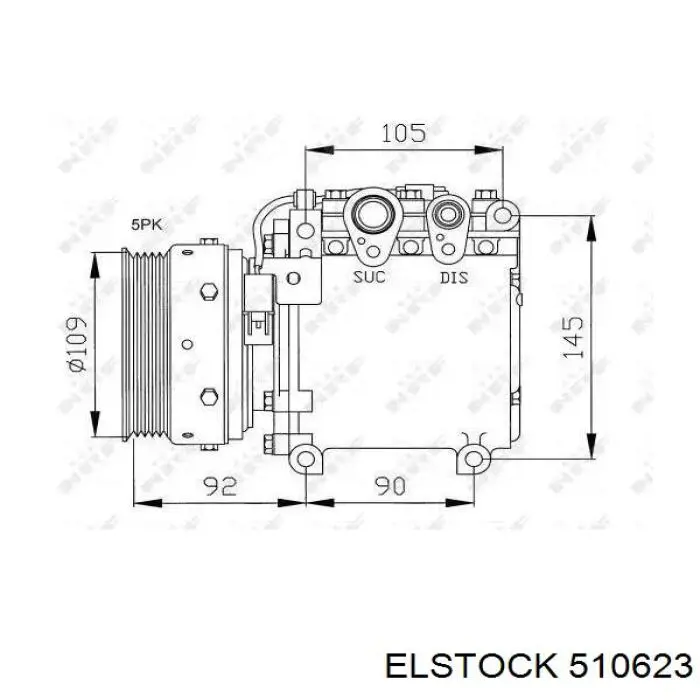 Sprężarka klimatyzacji Q3730210 Q-fix