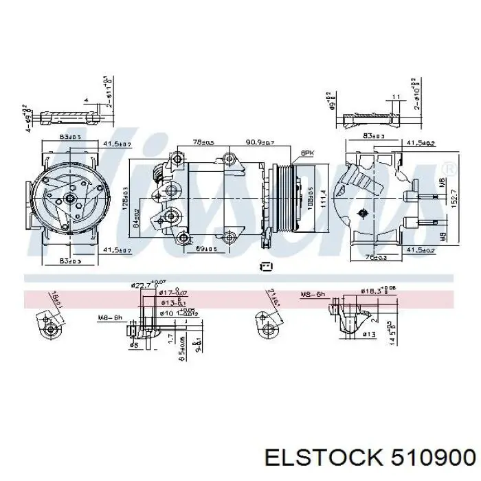 Do koszyka 1854228 Ford Sprężarka klimatyzacji