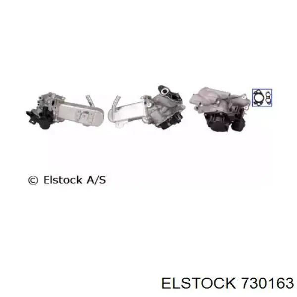Chłodnica układu recyrkulacji spalin EGR Peugeot/Citroen 1618KL cena, od 190,94 USD