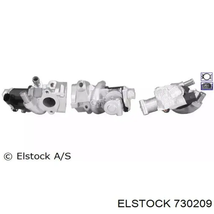 Zawór recyrkulacji spalin EGR Delphi EG1048912B1 cena, od 168,70 USD