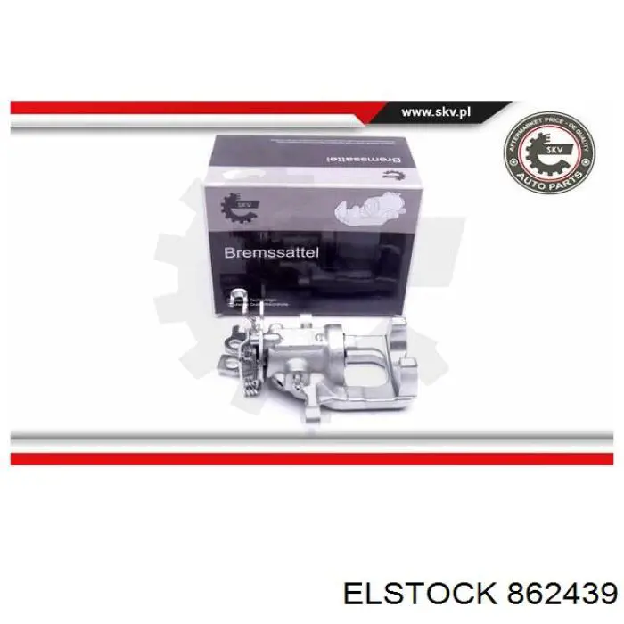 Zacisk hamulcowy tylny lewy VAG 2K5615423