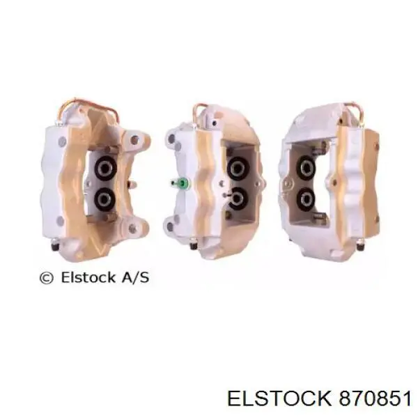 870851 Elstock Zacisk hamulcowy tylny prawy