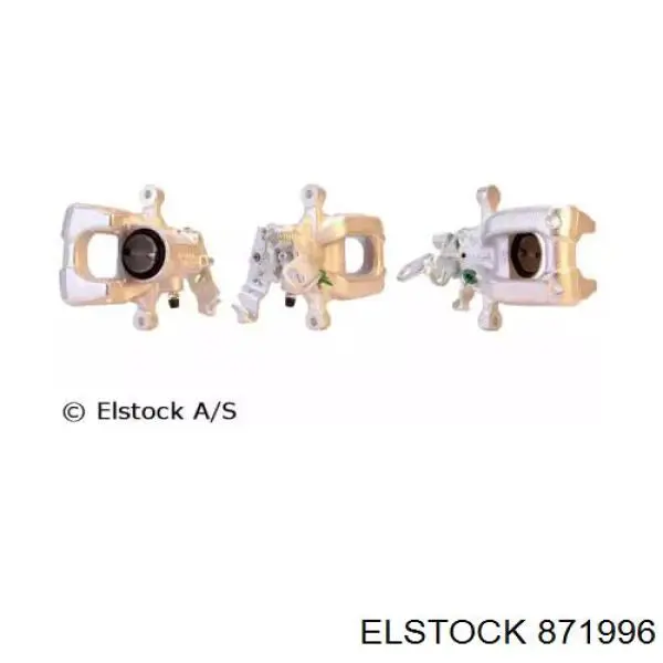 Zacisk hamulcowy tylny prawy 37615076 AND