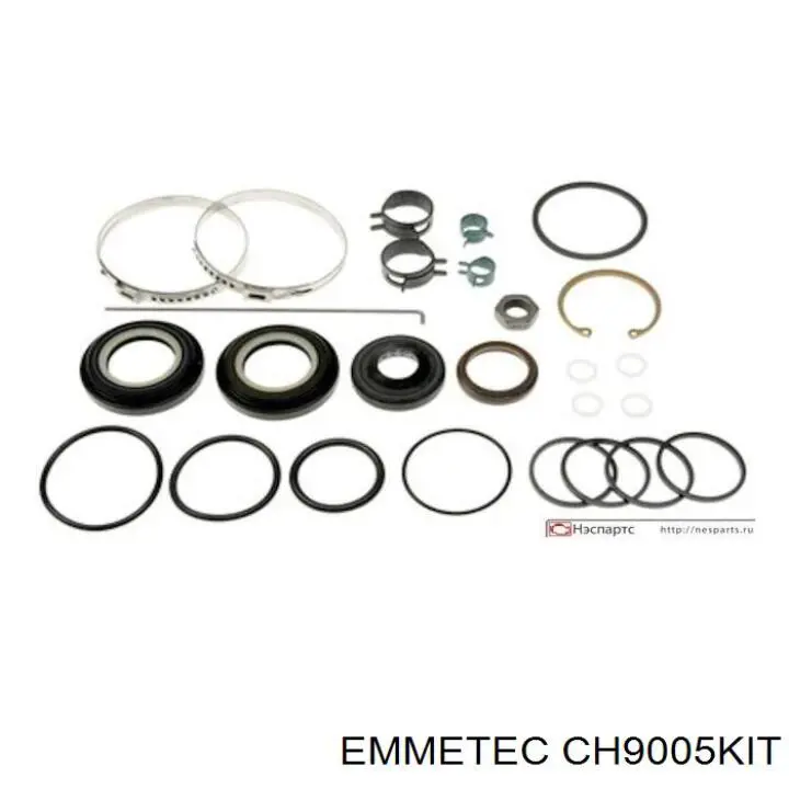 Zestaw naprawczy maglownicy (mechanizmu) (zestaw uszczelniaczy) do Chrysler 300 C 