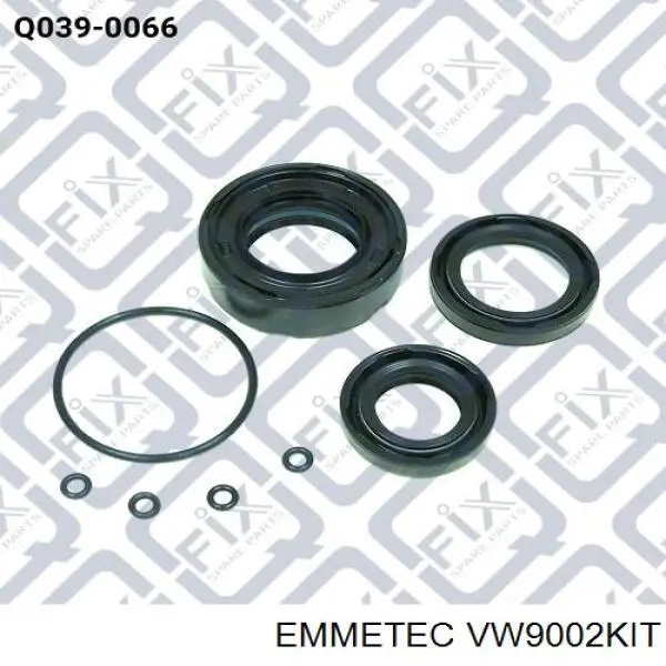 Zestaw naprawczy maglownicy (mechanizmu) (zestaw uszczelniaczy) VW9002KIT Emmetec