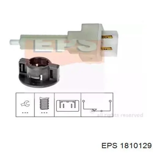 1810129 EPS czujnik włącznika świała stop