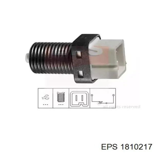 1.810.217 EPS czujnik włącznika świała stop
