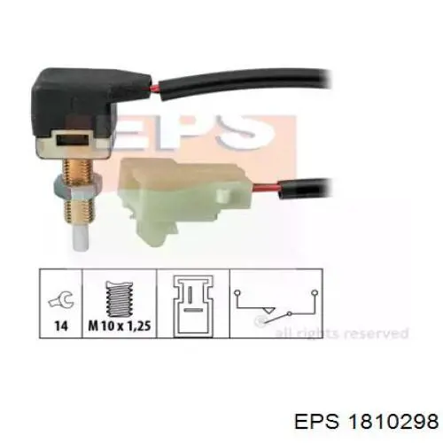 1.810.298 EPS czujnik włączania sprzęgła