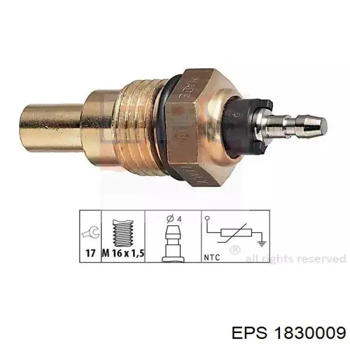 Do koszyka 011818510 Hyundai/Kia Czujnik temperatury płynu chłodzącego