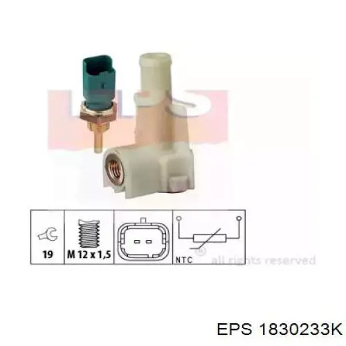 Do koszyka 82439 Meat&Doria Czujnik temperatury płynu chłodzącego