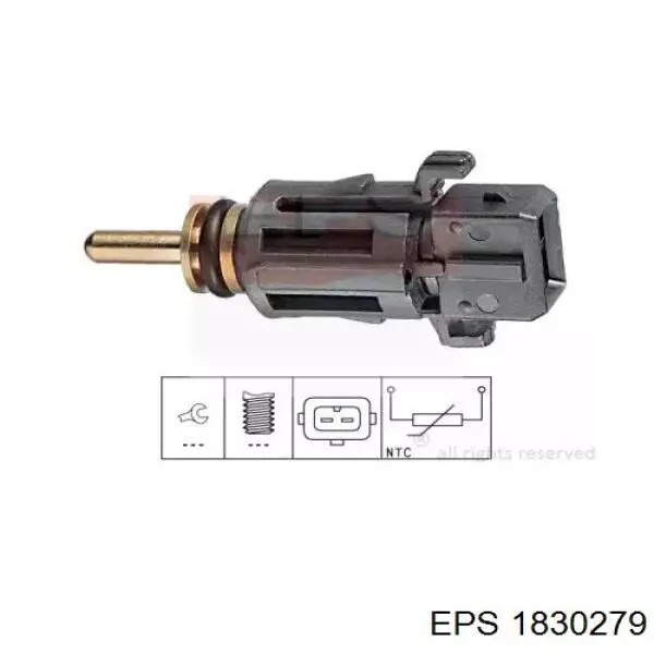 1.830.279 EPS czujnik temperatury płynu chłodzącego