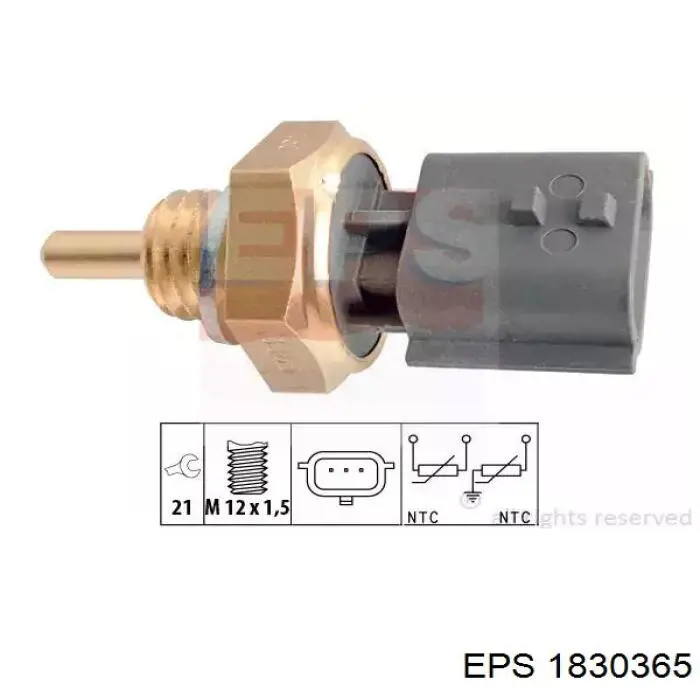 Do koszyka E534452 Sato Tech Czujnik temperatury płynu chłodzącego