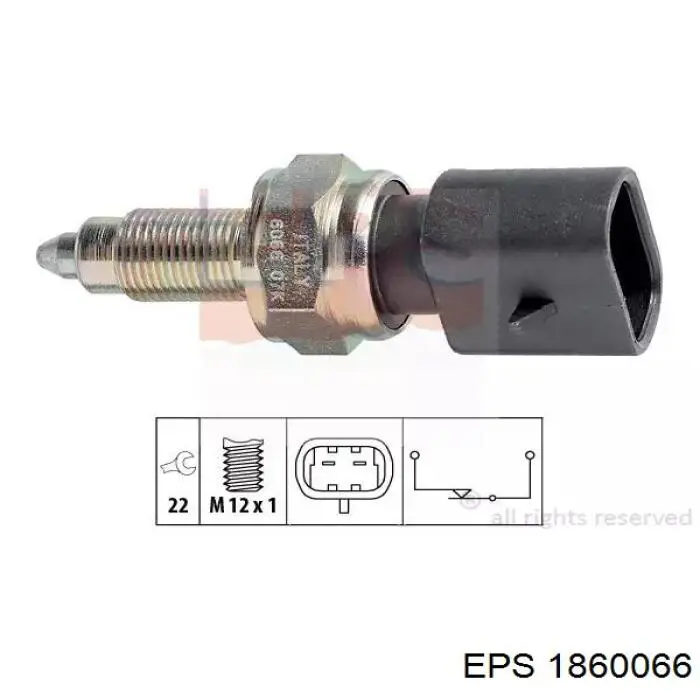 Czujnik włączania światła cofania Fiat/Alfa/Lancia 7565135 cena, od 15,52 USD