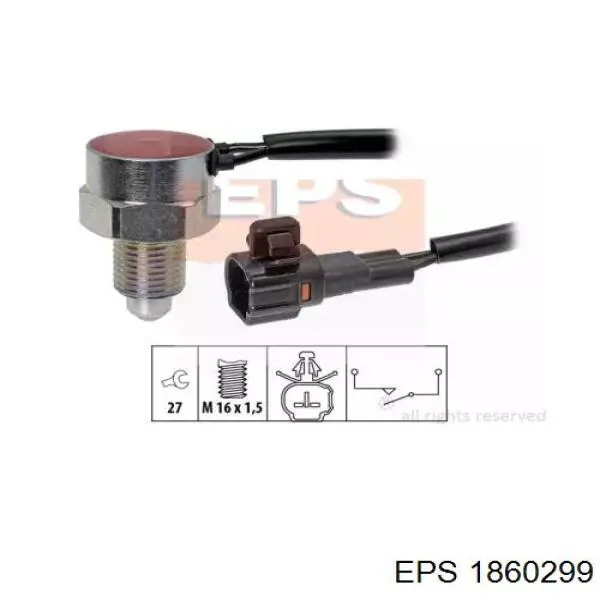 8454052030 Toyota Czujnik włączania światła cofania