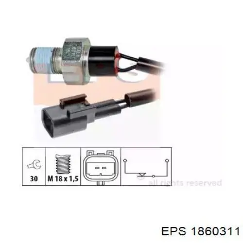 Do koszyka 9317023000 Hyundai/Kia Czujnik włączania światła cofania