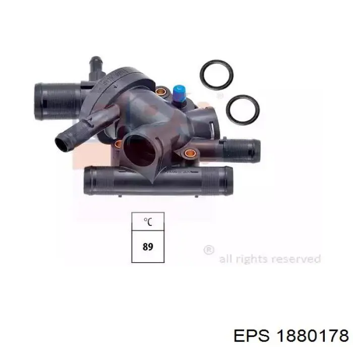 1.880.178 EPS obudowa termostatu