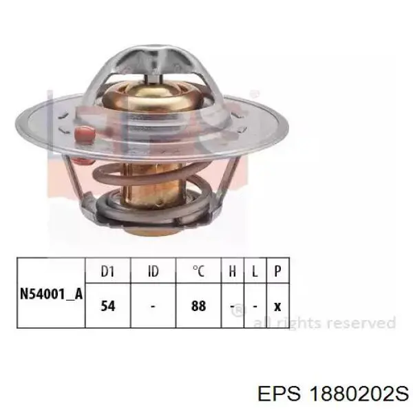 1.880.202S EPS termostat