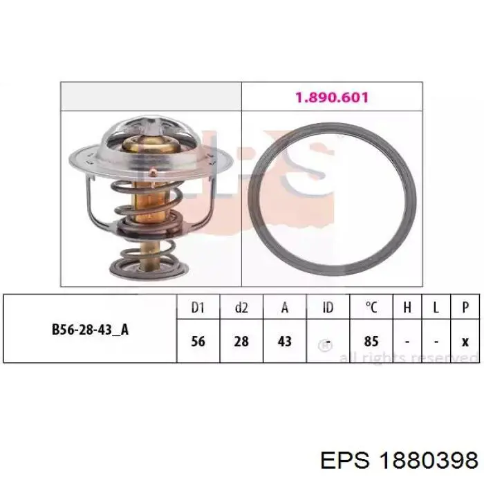 1.880.398 EPS termostat