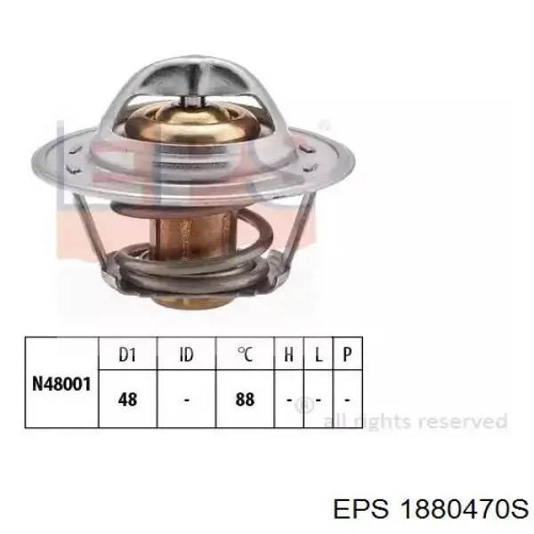 1.880.470S EPS termostat