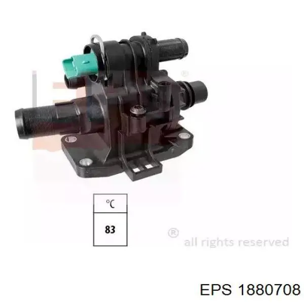 1.880.708 EPS obudowa termostatu