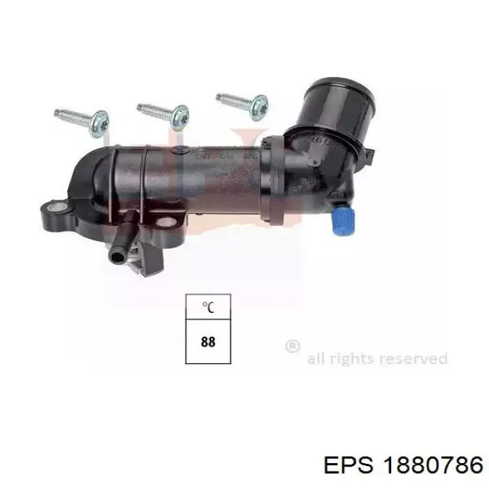 1.880.786 EPS obudowa termostatu