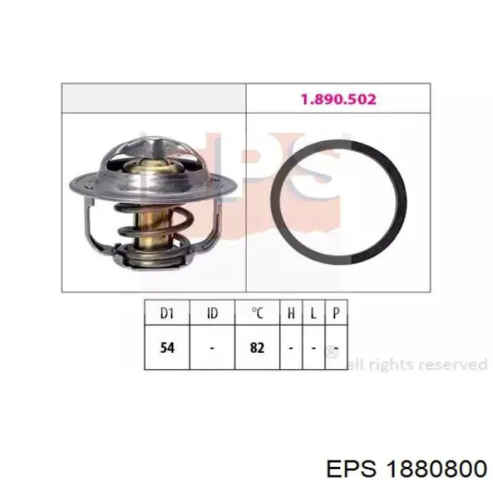 1.880.800 EPS termostat