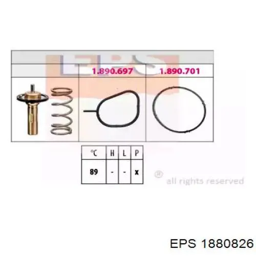 BM5Z8592B Ford Obudowa termostatu