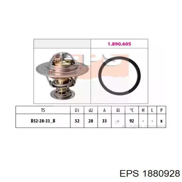 1.880.928 EPS termostat