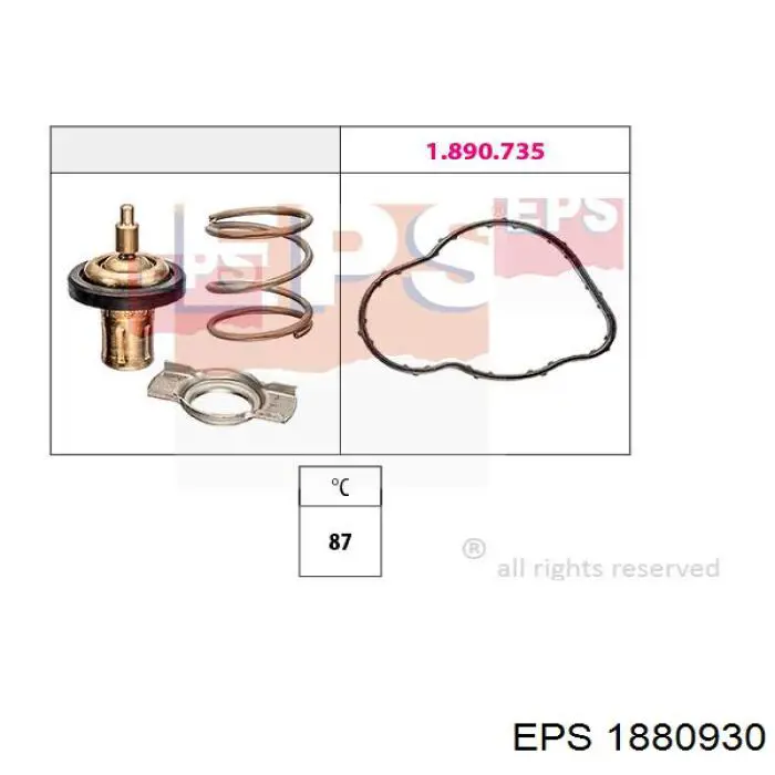 1880930 EPS Termostat