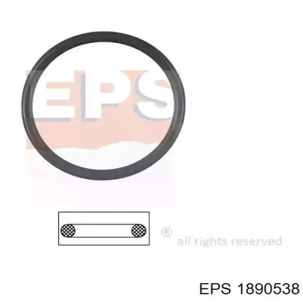 Do koszyka 1890538 EPS Uszczelka termostatu