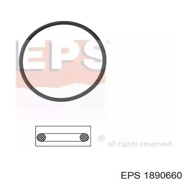 Do koszyka 03C121119 VAG Uszczelka termostatu