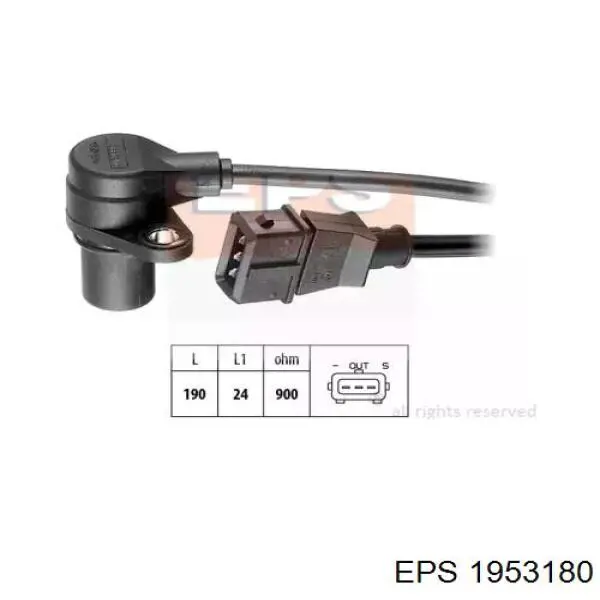Do koszyka SAML01 Japan Parts Czujnik położenia wału korbowego