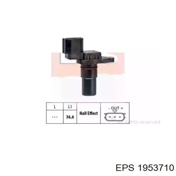 Do koszyka 2702A036 Mitsubishi Czujnik prędkości