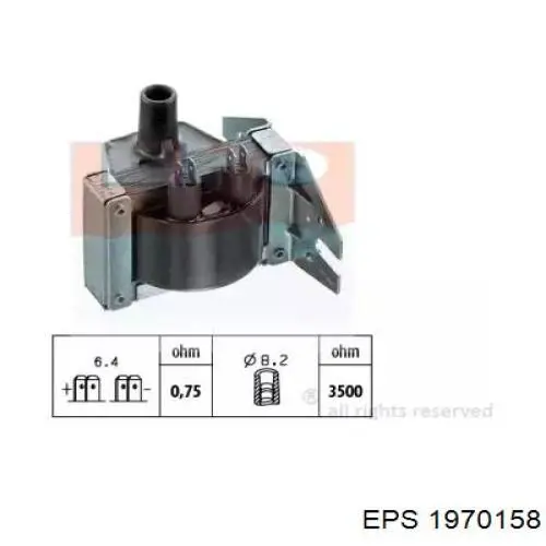 7746153 Fiat/Alfa/Lancia cewka zapłonowa